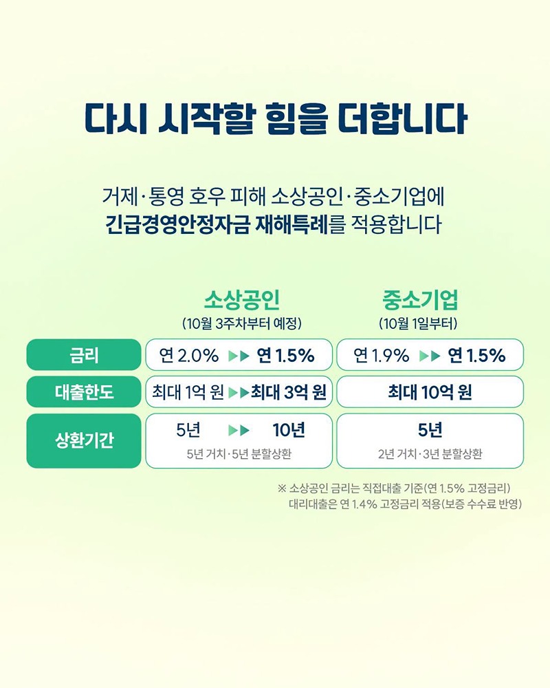 다시 시작하는 일상, 함께하겠습니다