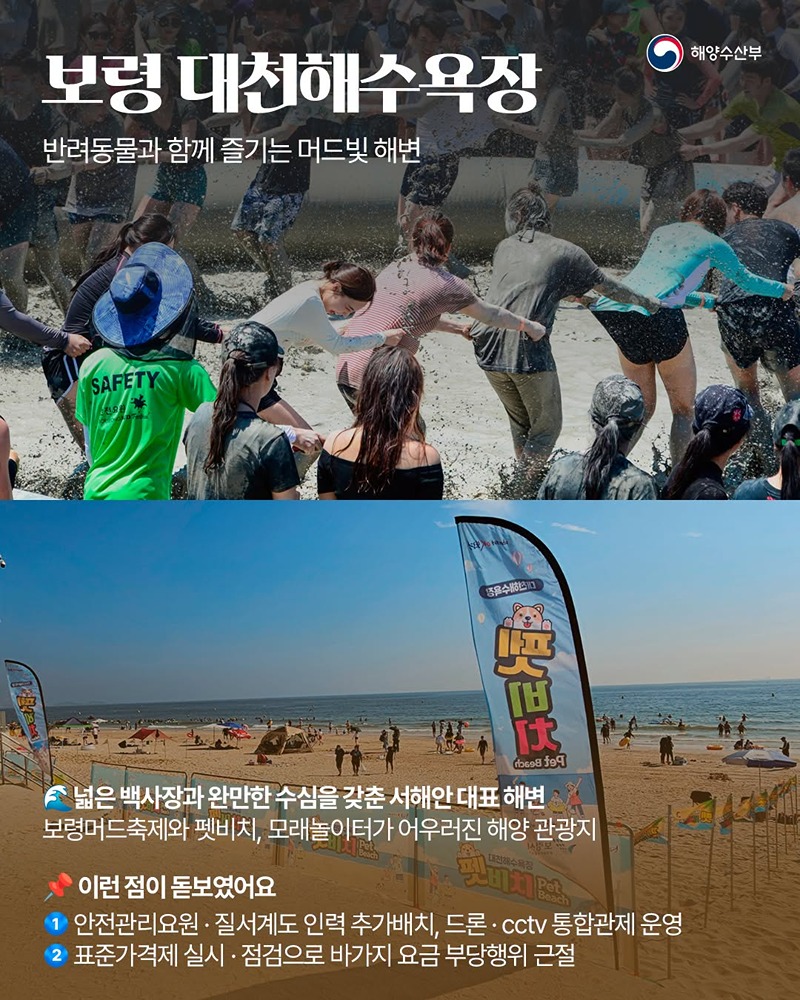 찾고 싶은 이유가 있는 2026 우수 해수욕장