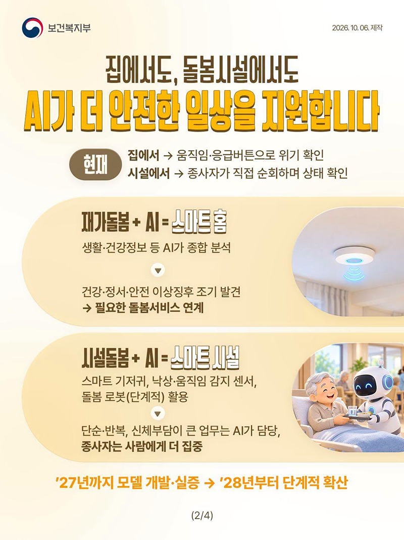 더 쉽게 누리는 복지, 사람에 집중하는 돌봄