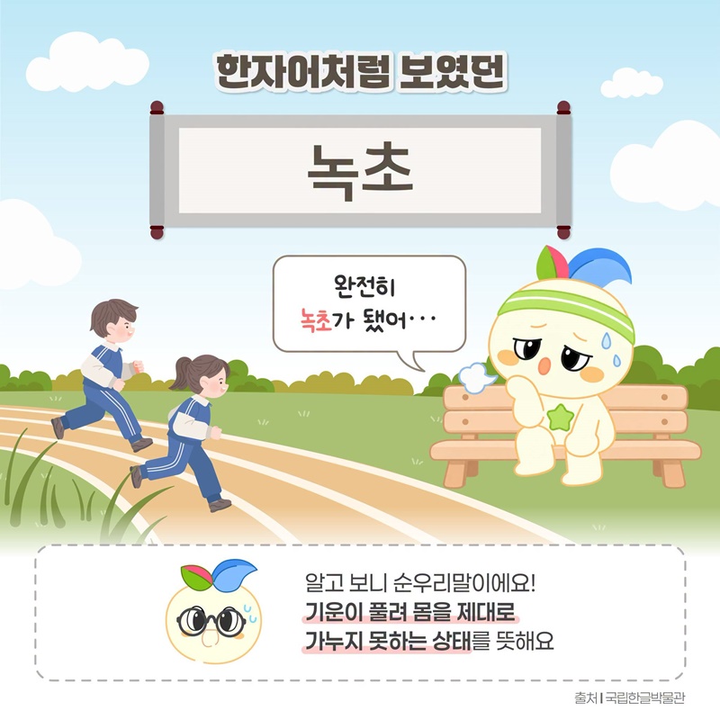 10월 9일 한글날, 이 말도 우리말이었어?!