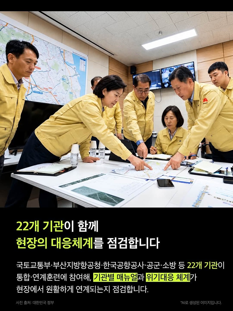 위기 상황에도 흔들림 없이, 국민의 안전을 지키겠습니다