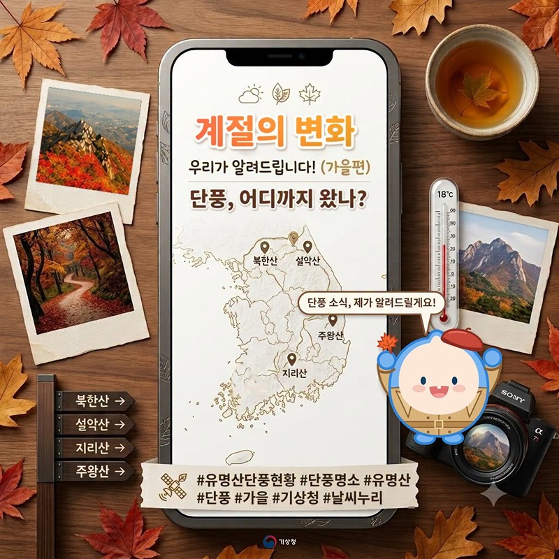 계절의 변화 우리가 알려드립니다! (가을편)