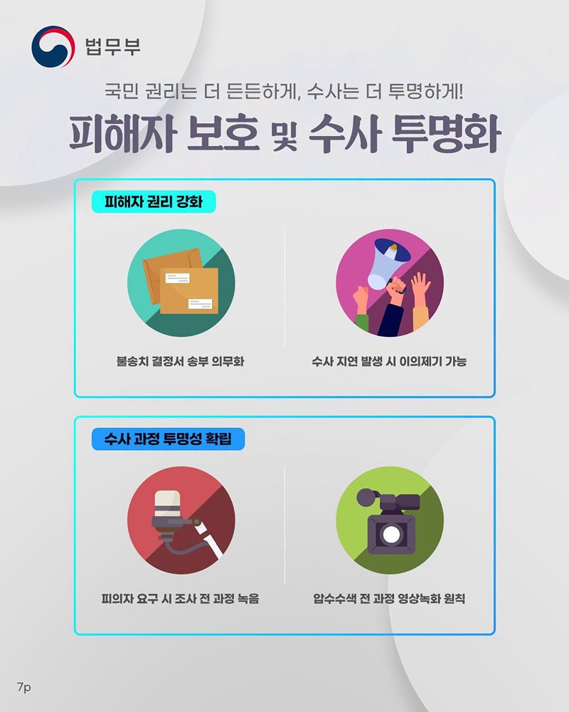 공소청 개청 후 달라지는 형사사법 제도 7가지