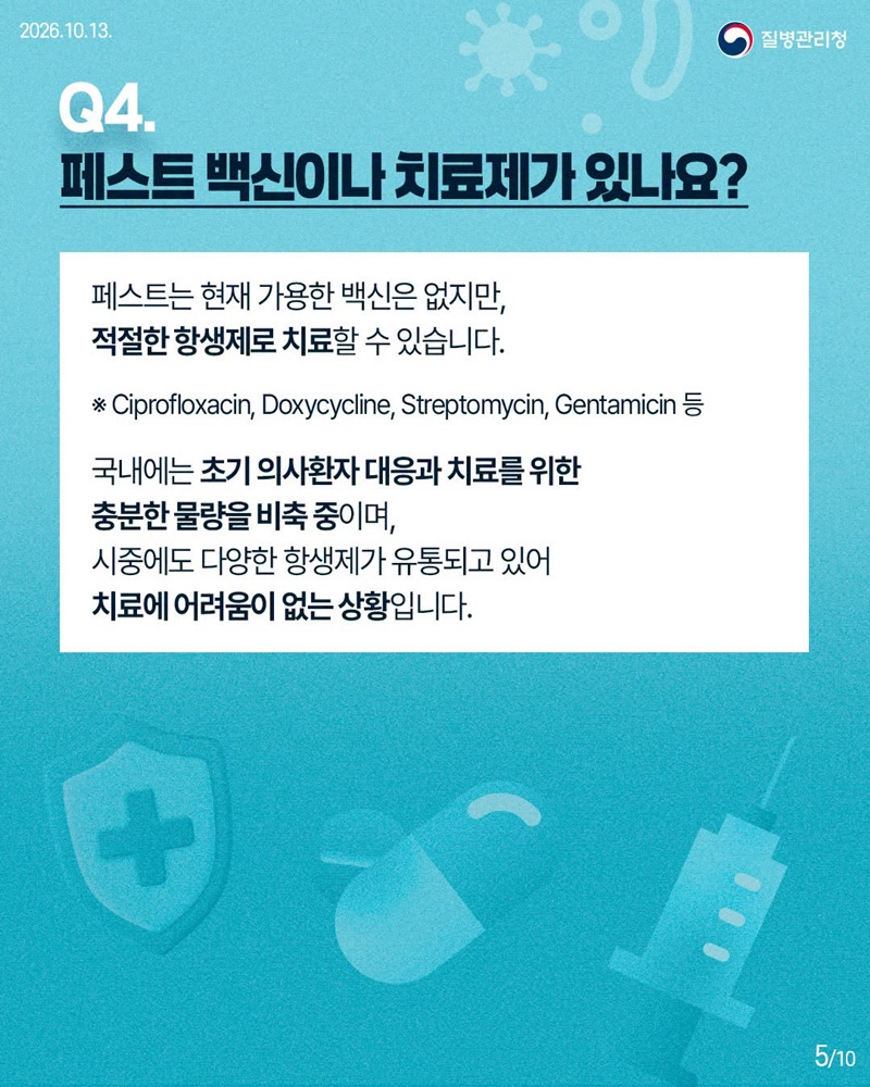 러시아 원인불명 폐렴(폐 페스트 의심) 대응상황 Q&A