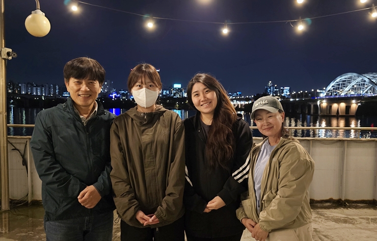 서울·강원 행사를 진행한 컬처앤로드 문화유산활용연구소이동범 소장을 비롯한 담당자들.(본인촬영)
