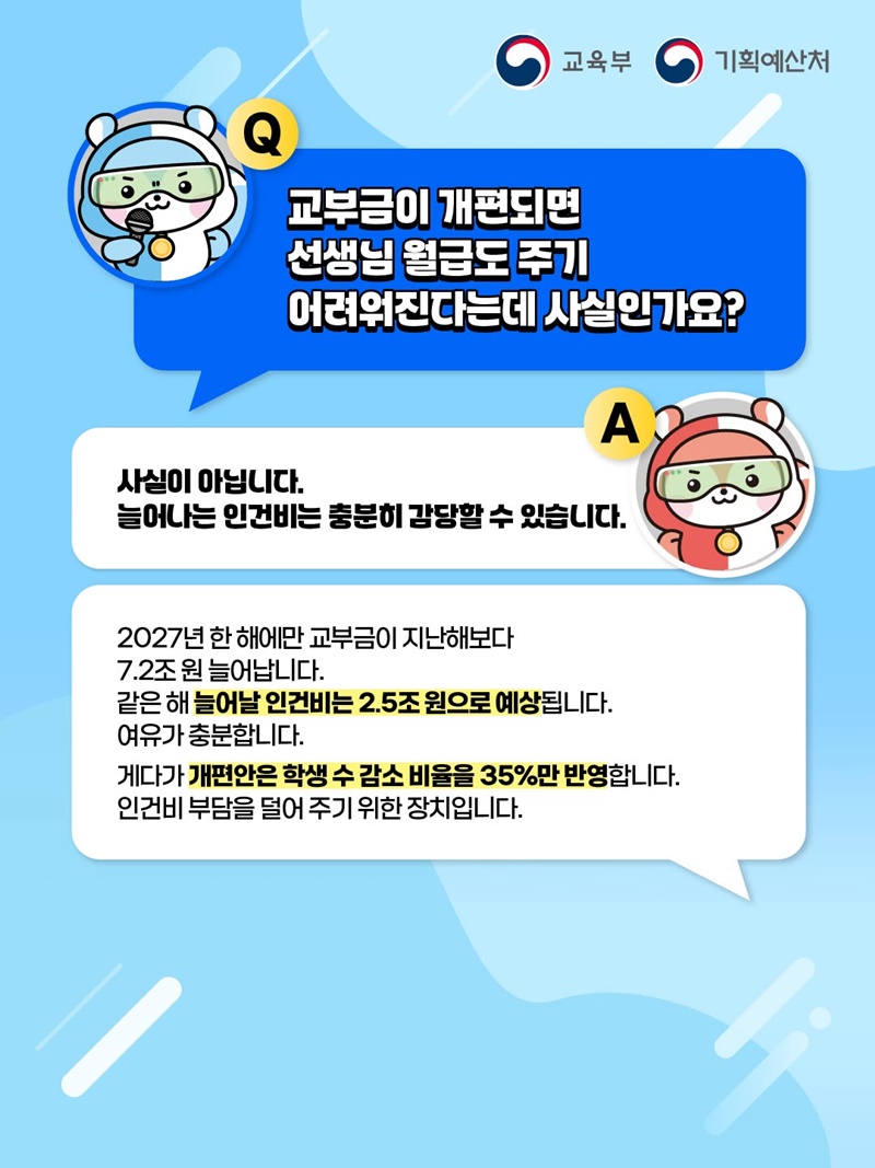 교부금 개편의 오해와 진실