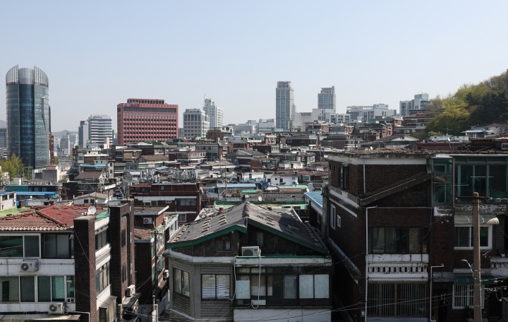 최근 재개발 사업에 속도를 내고 있는 서울 마포구 아현1구역. (기사 내용과 직접적인 관련이 없음) 2026.4.13. (ⓒ뉴스1, 무단 전재-재배포 금지)