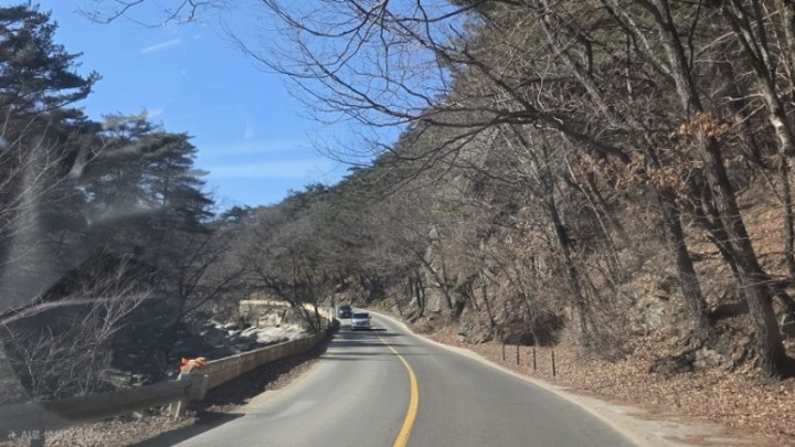 합천 해인사 가는 길. 본인 촬영