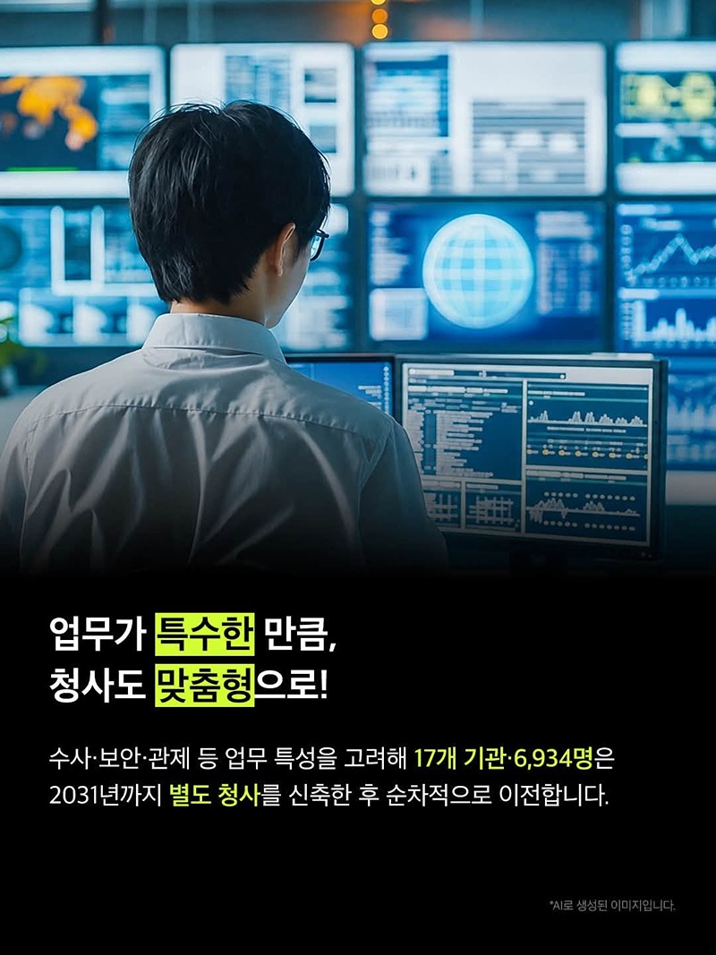 2027년부터 44개 기관 세종으로