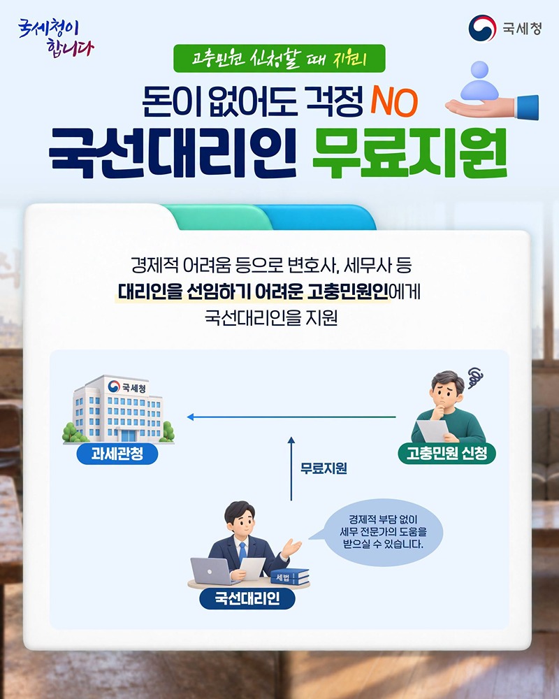 세금 문제로 억울할 땐? 고충민원 제도와 함께!