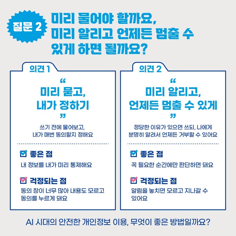 [모두의 토론회] AI 시대 개인정보, 어떻게 쓰여야 할까요?