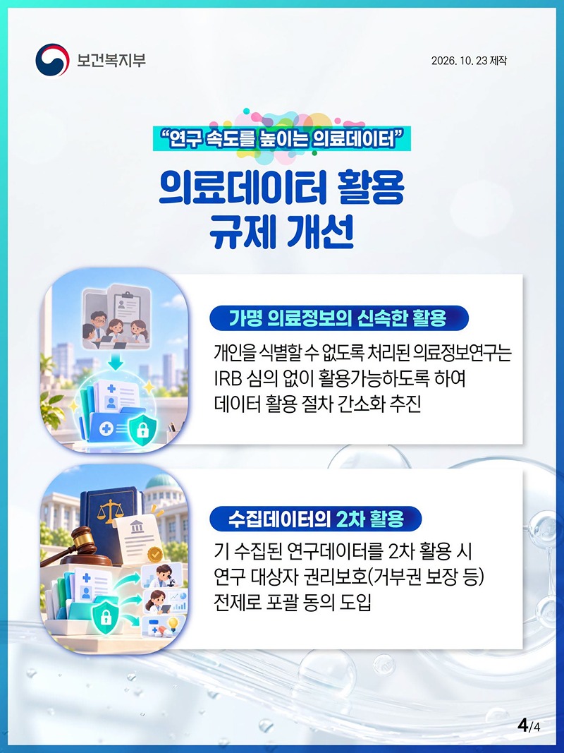 바이오 혁신의 속도를 높이는 규제합리화