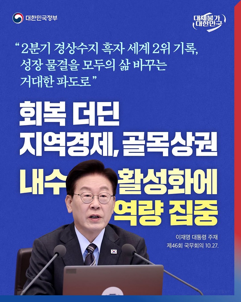 회복 더딘 지역경제, 골목상권 내수 활성화에 역량 집중 하단내용 참조