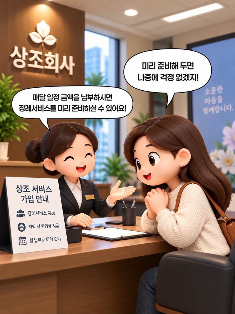 상조회사에 미리 낸 내 돈, 어디에 쓰이는 걸까요?