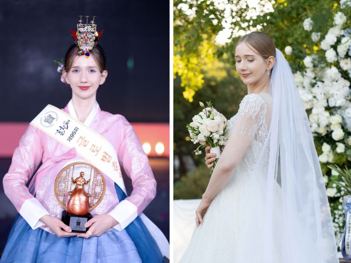 <고결(고궁박물관에서 결혼해)> 제1호 부부가 된 마이(김치귀신 마이 제공)