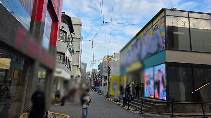 (사진08 - 압구정 거리)