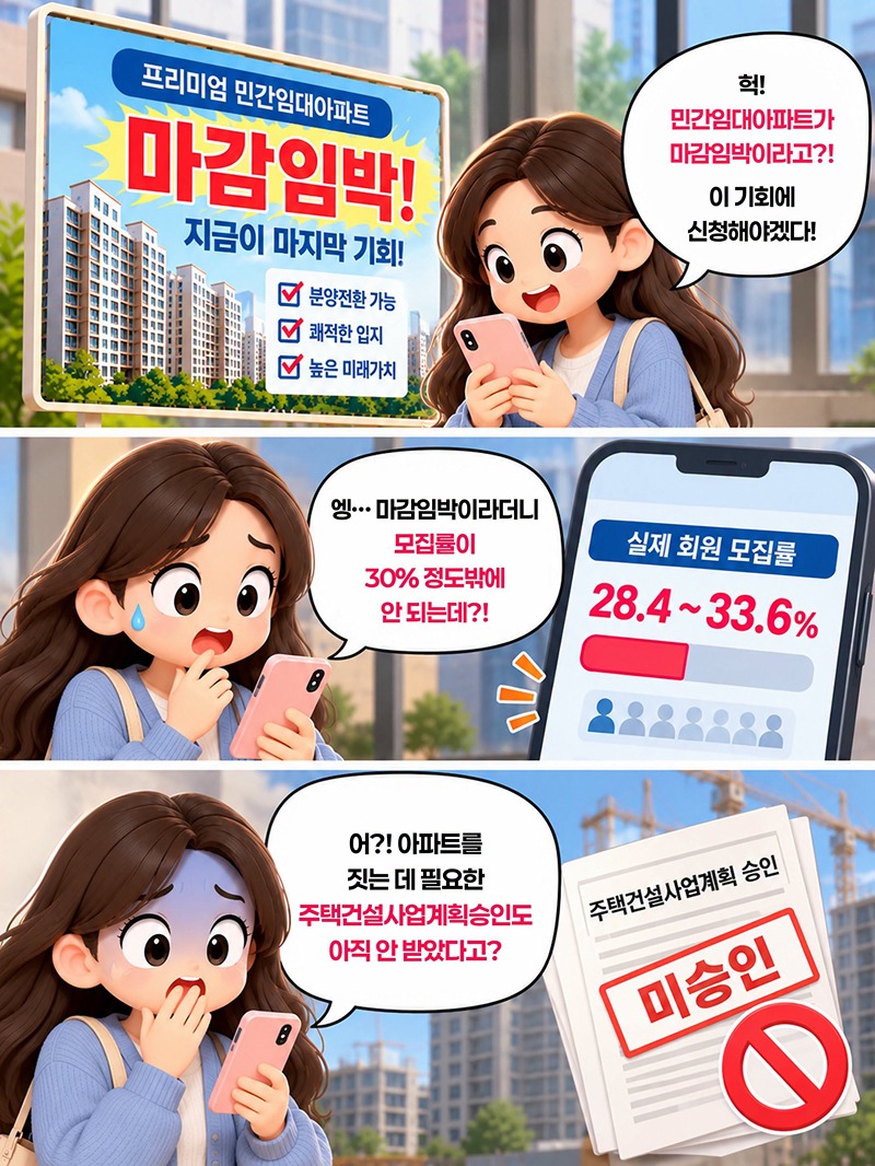 민간임대아파트가 마감임박이라고?