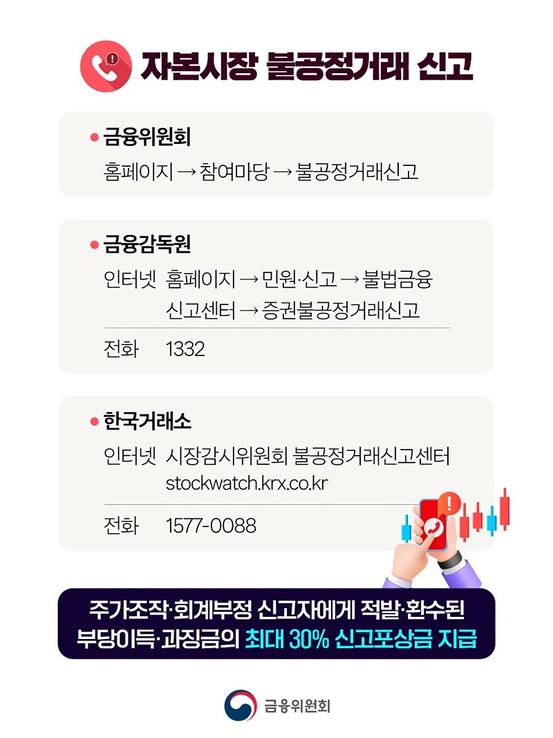 내부정보로 돈 버는 시대 끝내겠습니다