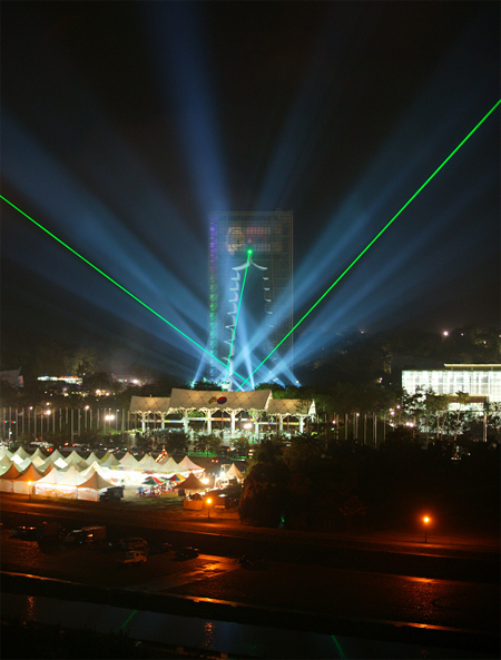 경주타워 멀티미디어 쇼.