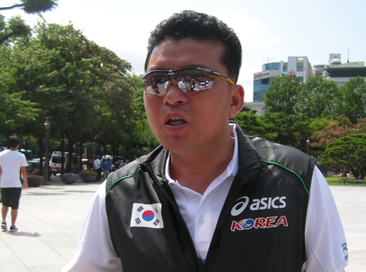 황영조 대한육상경기연맹 마라톤 경보 기술위원장