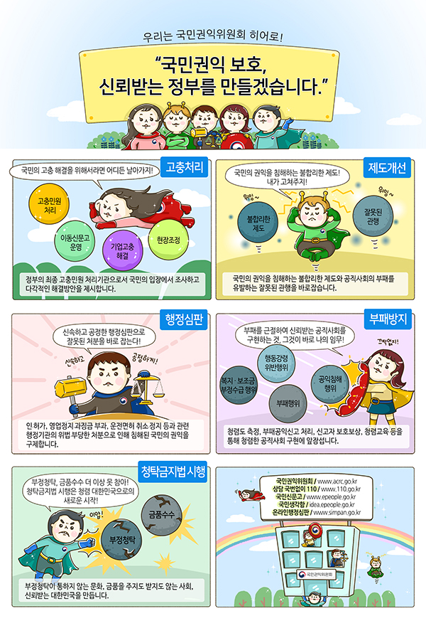 우리는 국민권익위원회 히어로!
