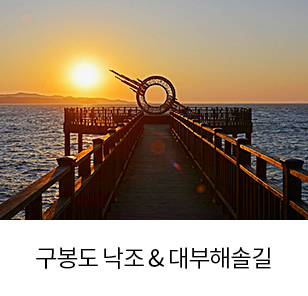 구봉도 낙조 & 대부해솔길 새창열림