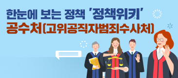 1. 한눈에 보는 정책위키 - 공수처(고위공직자범죄수사처)