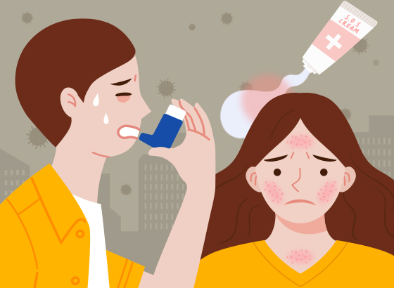 호흡기와 알레르기환자의 건강수칙