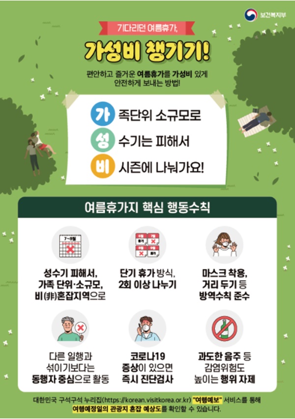 기다리던 여름휴가, ‘가성비’ 챙기기! 하단내용 참조