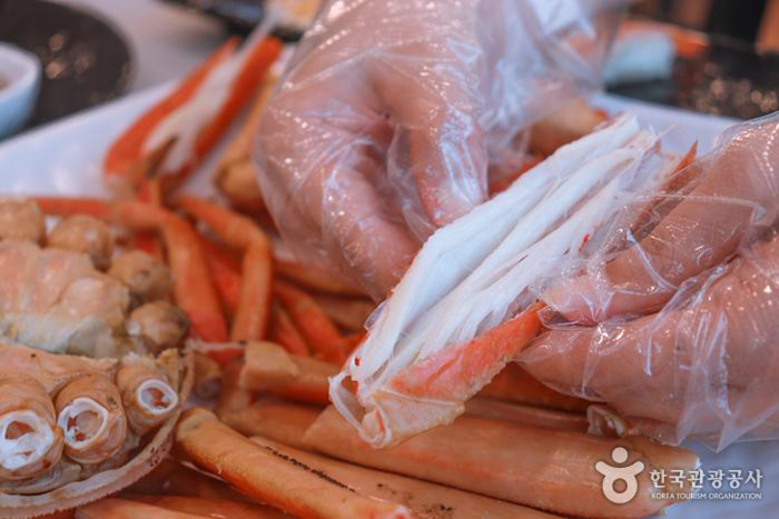 맛있는 대게 한 상 - 한국관광공사