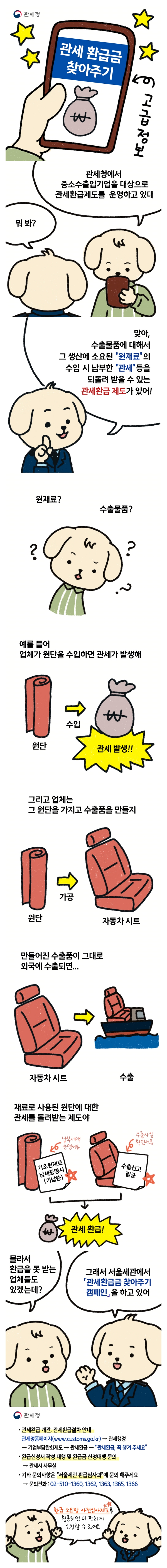 [웹툰] 관세 환급금 찾아주기