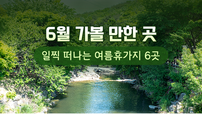 6월에 가볼 만한 곳…일찍 떠나는 여름휴가지 6곳