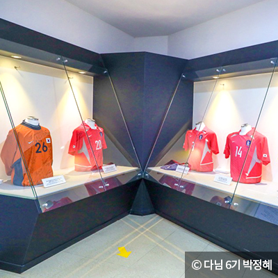 박물관 축구 자료 전시 ⓒ 다님 6기 박정혜
