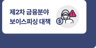 제2차 금융분야 보이스피싱 대책