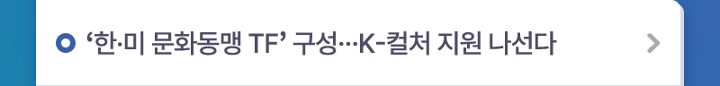 ‘한·미 문화동맹 TF’ 구성…K-컬처 지원 나선다