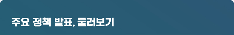 쥬요 정책 발표, 둘러보기