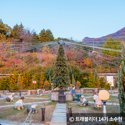 장복산 중턱에 위치한 수목원 ⓒ 트레블리더 14기 소수현