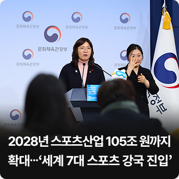 2028년 스포츠산업 105조 원까지 확대…‘세계 7대 스포츠 강국 진입’