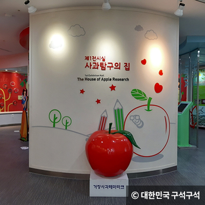 제1전시실 사과탐구의 집 ⓒ 대한민국 구석구석