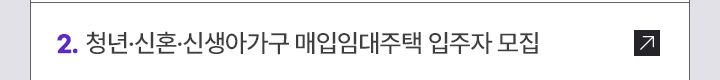 2. 청년·신혼·신생아가구 매입임대주택 입주자 모집 