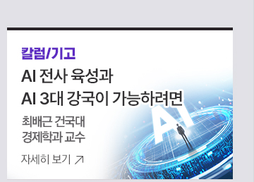 [칼럼/기고] AI 전사 육성과 AI 3대 강국이 가능하려면 최배근 건국대 경제학과 교수