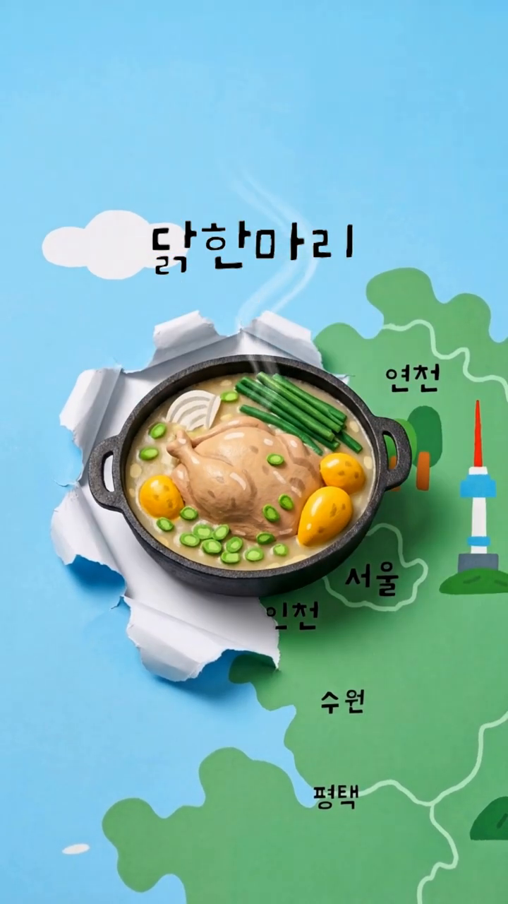 전국 치킨 지도 필요한 지역 서울에서